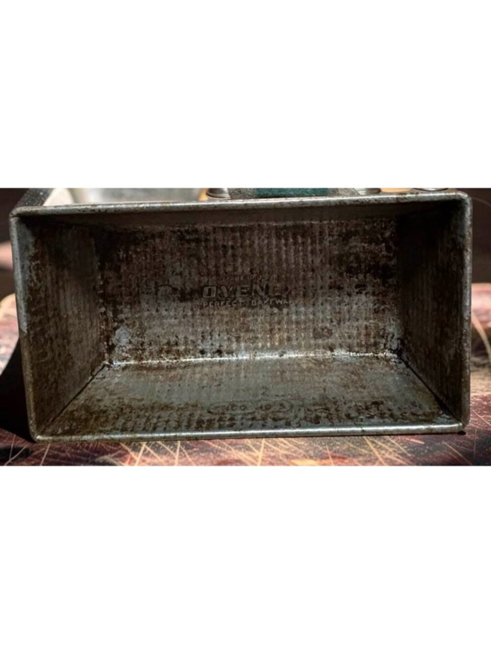 Vintage Ovenex Steel Bread Loaf meat Pan Rustic Baking Mold Perfect Bakew - Picture 4 of 4